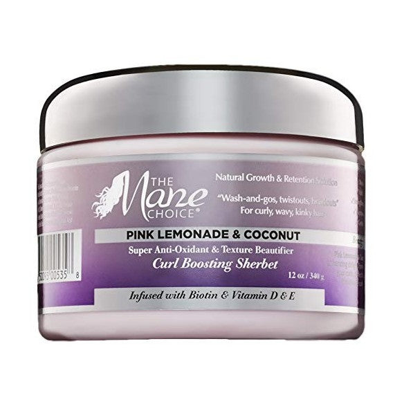 CRÈME DÉFINISSEUR DE BOUCLES PINK LEMONADE & COCONUT- THE MANE CHOICE