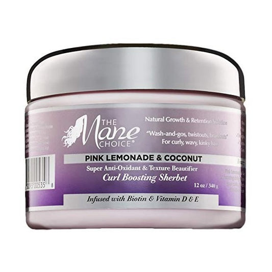 CRÈME DÉFINISSEUR DE BOUCLES PINK LEMONADE & COCONUT- THE MANE CHOICE