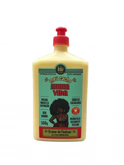Crème de pentear meu cachos minha vida - Lola from rio - 500ml