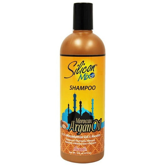 Shampooing à l'huile d'argan marocaine Silicon Mix - 473 ml