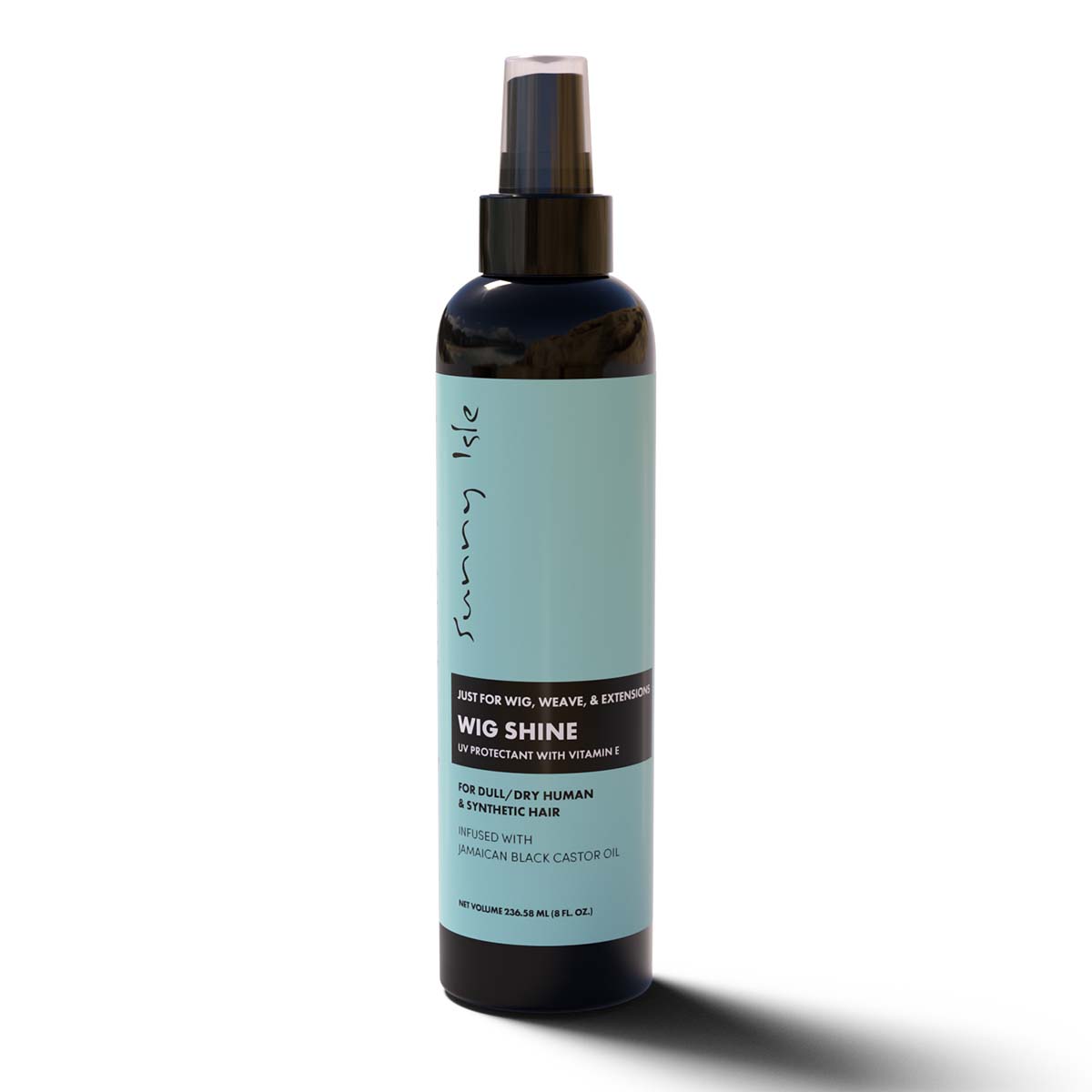 Sunny Isle Just For Wig, Weave, Braid, & Extensions - Brillance pour perruques 236 ml