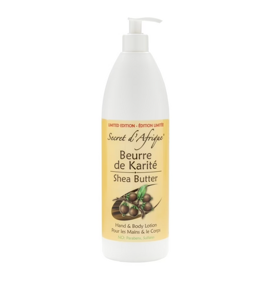 Secret Afrique Lotion au Beurre de Karité 1000ml