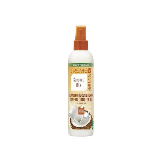 Après-shampooing sans rinçage au lait de coco de Creme Of Nature, 250 ml