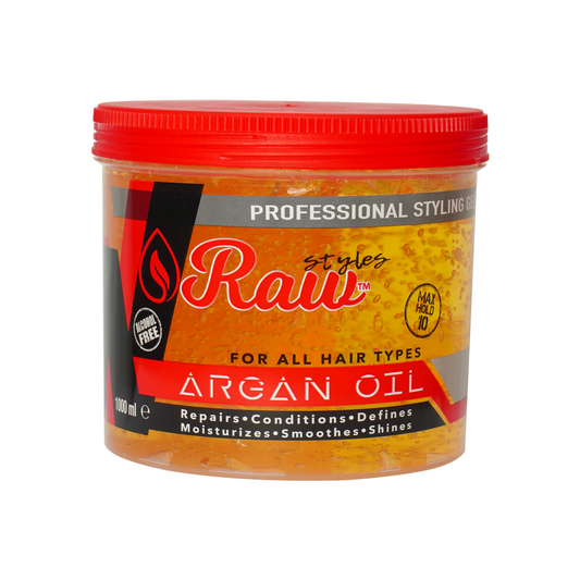 Gel coiffant brut à l'argan 1000 ml