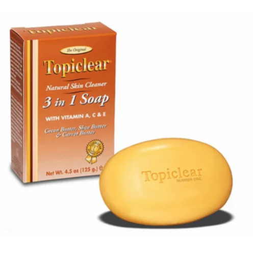 Savon nettoyant naturel pour la peau Topiclear 3 en 1 4,5 oz