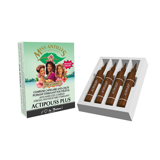 Miss Antilles Traitement Actipouss Plus X 4 Ampoules 10 ml