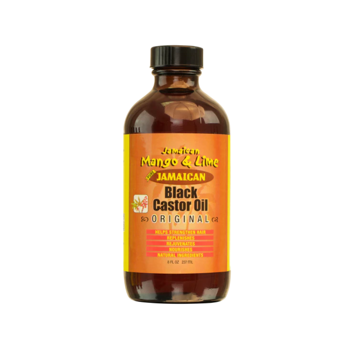 Huile de ricin noire jamaïcaine originale de jamaican mango & lime  236 ml
