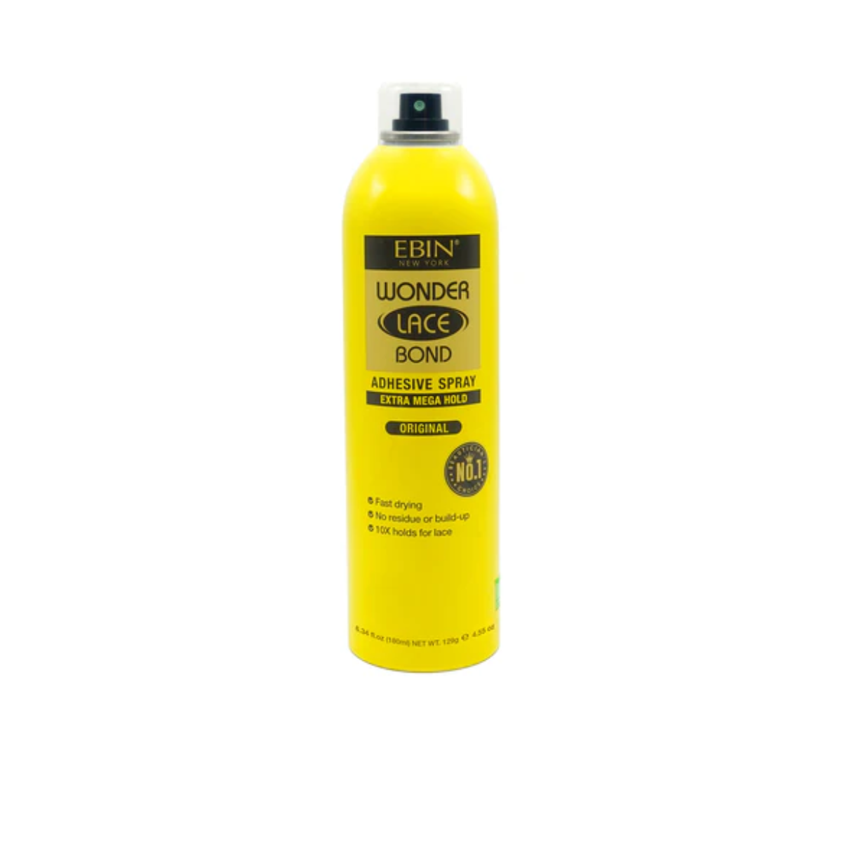 Spray adhésif pour perruque Wonder Lace Bond - Tenue extra méga 180 ml