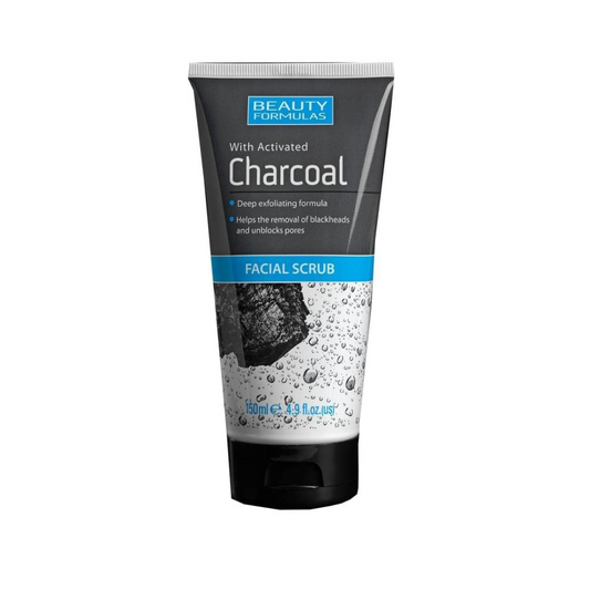 Gommage visage au charbon Beauty Formulas 150 ml