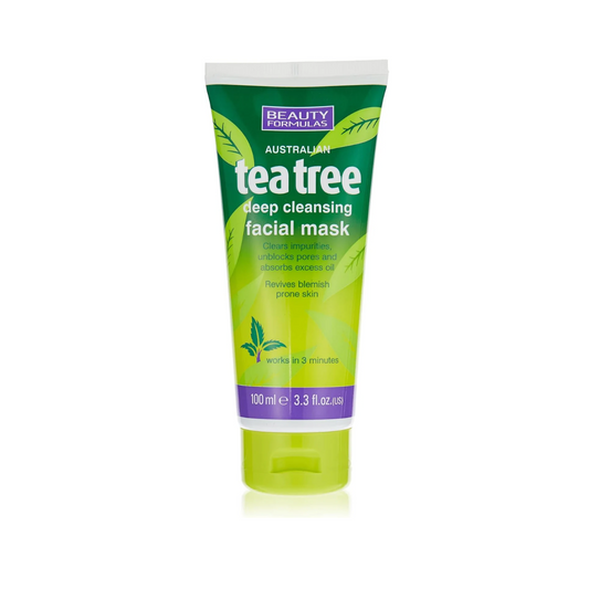 Masque nettoyant en profondeur pour le visage à l'arbre à thé australien de Beauty Formulas