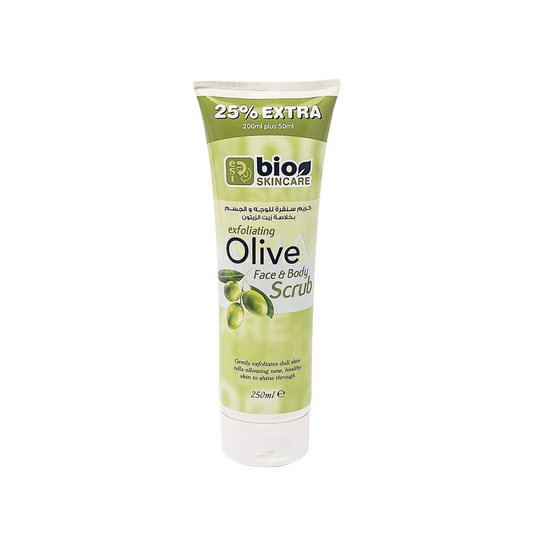 Gommage visage et corps à l'huile d'olive Bio Skincare Tube de 250 ml