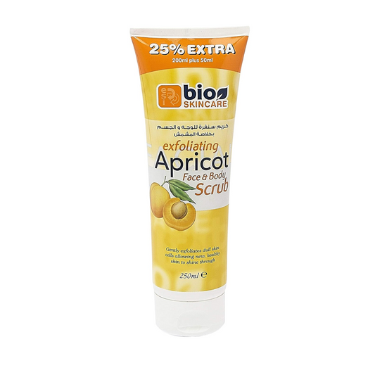 Gommage Visage et Corps Abricot Bio Skincare Tube 250 ml
