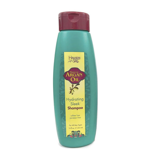 Shampoing hydratant et lissant à l'huile d'argan marocaine Hawaiian Silky 414 ml