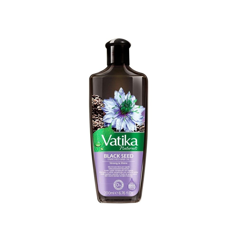 Huile capillaire aux graines noires Vatika 200 ml