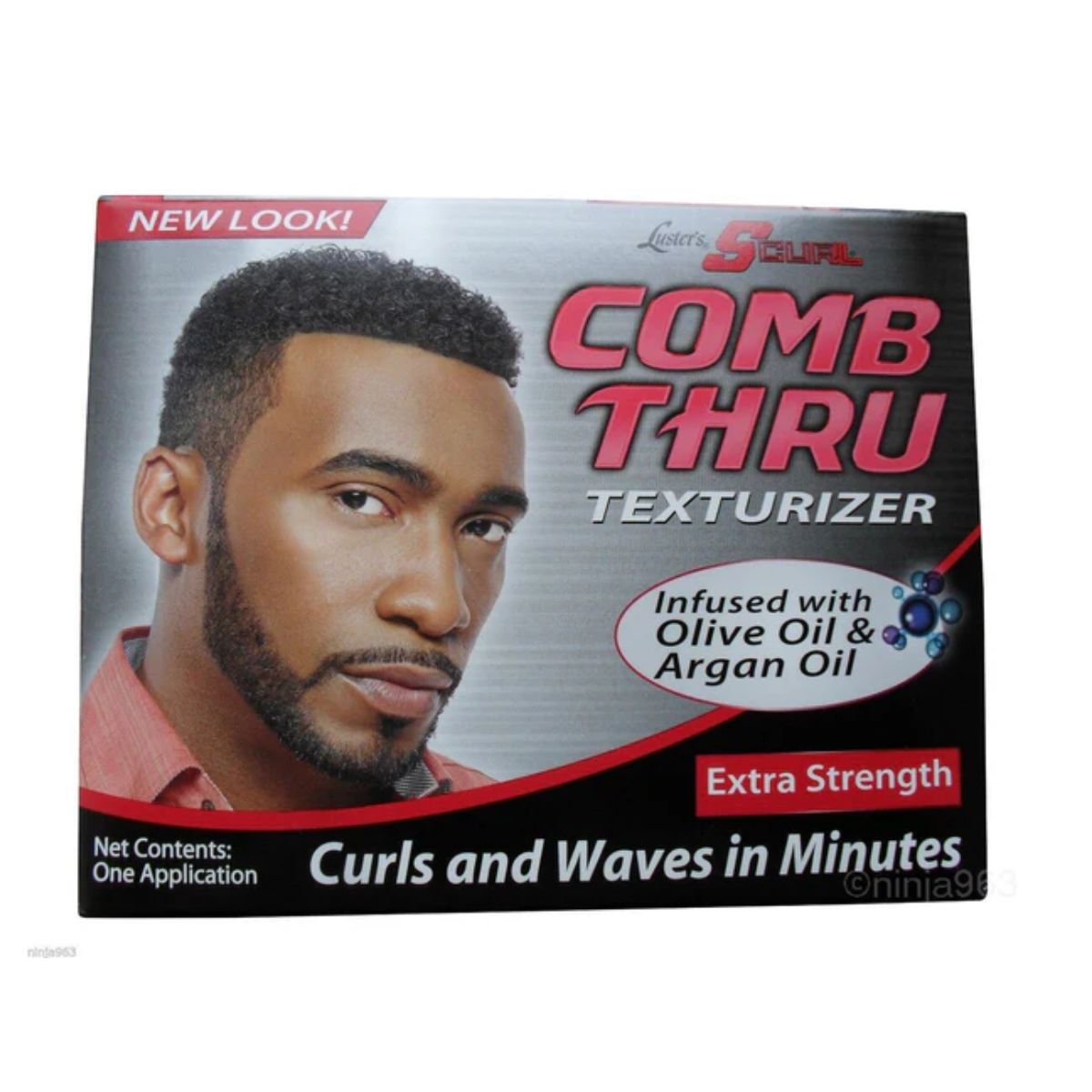 Peigne texturisant pour cheveux Scurl de Luster - Extra fort