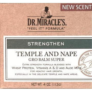 Baume fortifiant pour les tempes et la nuque du Dr Miracle