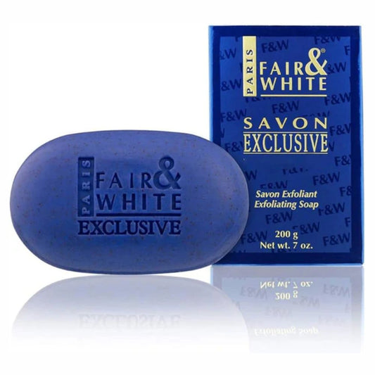 Savon exfoliant exclusif Fair & White, 200 g