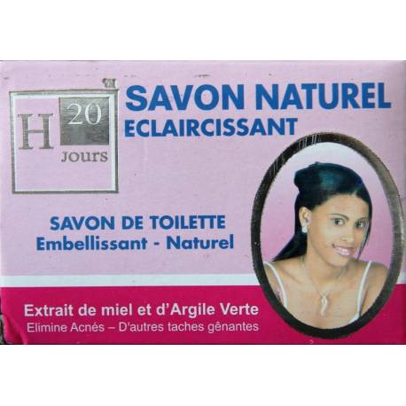 Savon Éclaircissant Naturel H20 Jours