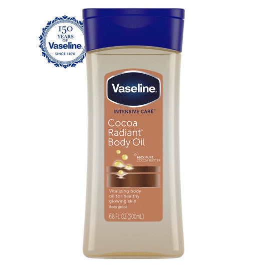 Huile corporelle éclatante au cacao Vaseline