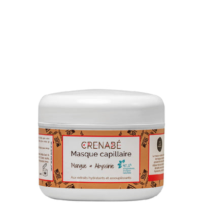 Crenabé - Masque Capillaire Mangue Et Abyssinie Cheveux Secs Crépus