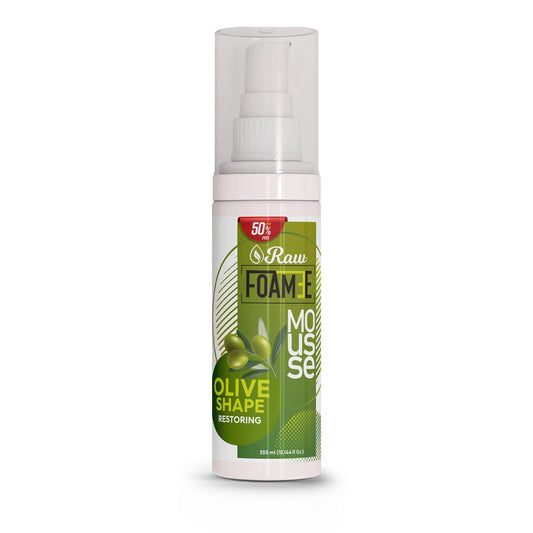 Mousse Raw Foamee à l'huile d'olive restauratrice de forme 300 ml