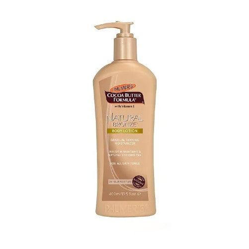 Lotion corporelle au beurre de cacao Palmer's Natural Bronze 400 ml