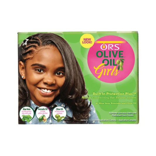 Système de défrisage revitalisant sans soude Ors Olive Oil Girls