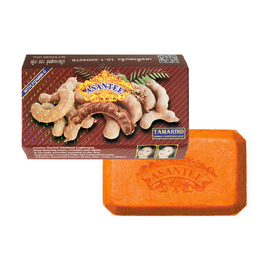 Savon aux herbes Asantee Tamarind & Honey pour le visage et le corps contre l'acné et les imperfections de la peau