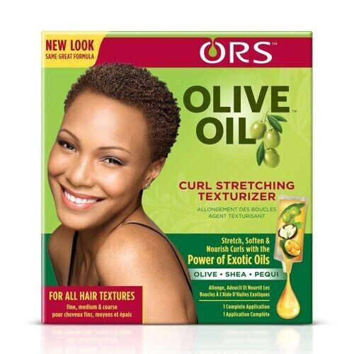 Kit texturisant et étirant les boucles à l'huile d'olive Ors pour tous les types de cheveux