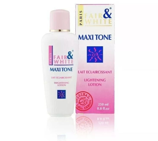 Lotion éclaircissante Maxitone Fair And White 250 ml