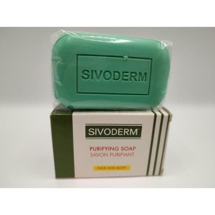 Savon Sivoderme Naturel Et Très Efficace Contre Les Imperfections, Visage Et Corps