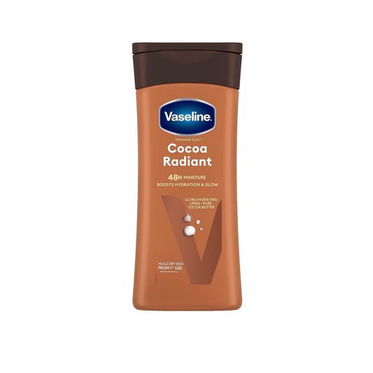 Vaseline Intensive Care Lotion pour le corps éclatante au cacao 400 ml