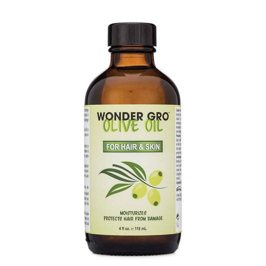 Huile d'olive pure pour cheveux et peau, 118 ml